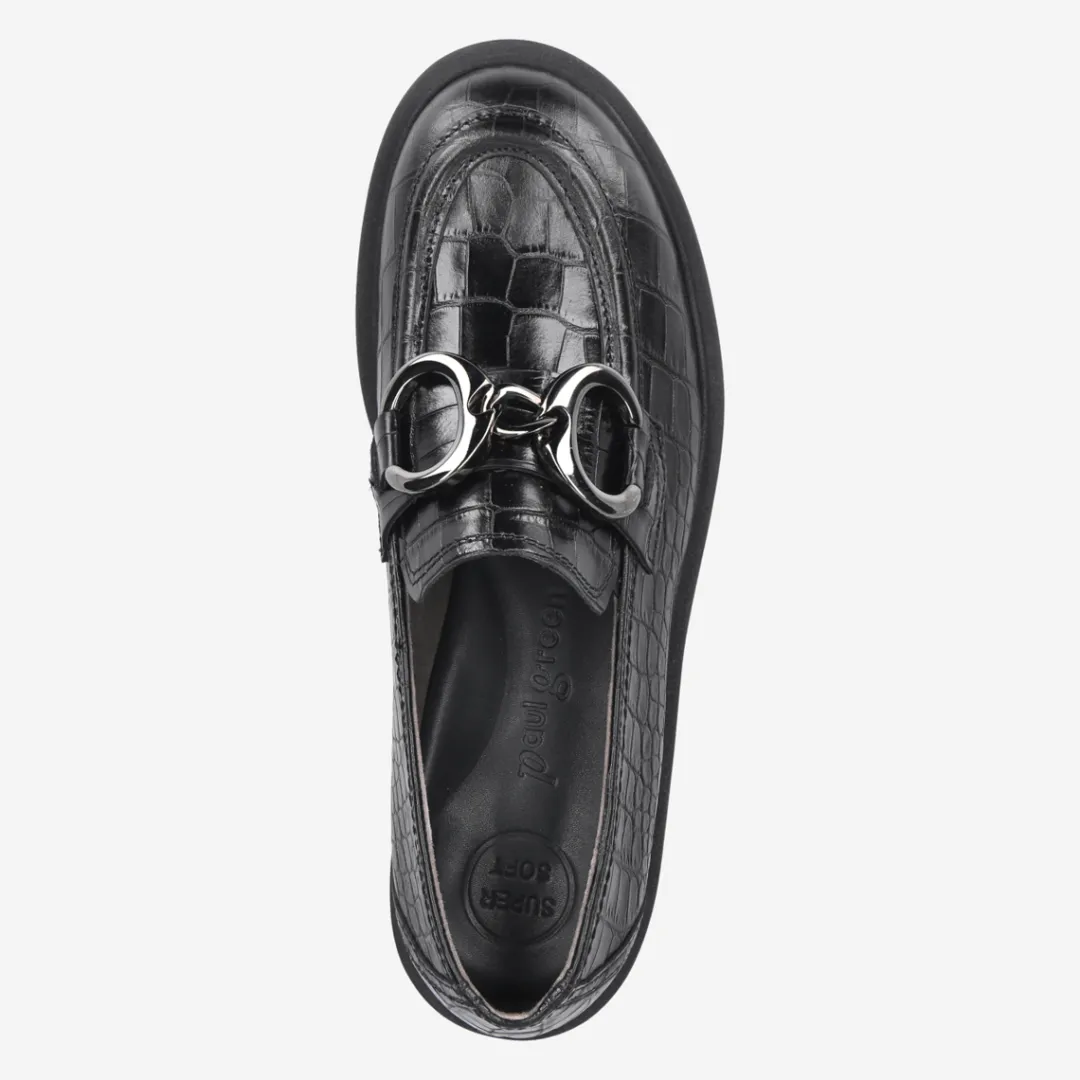 Paul Green SUPER SOFT Slipper Black Discount
