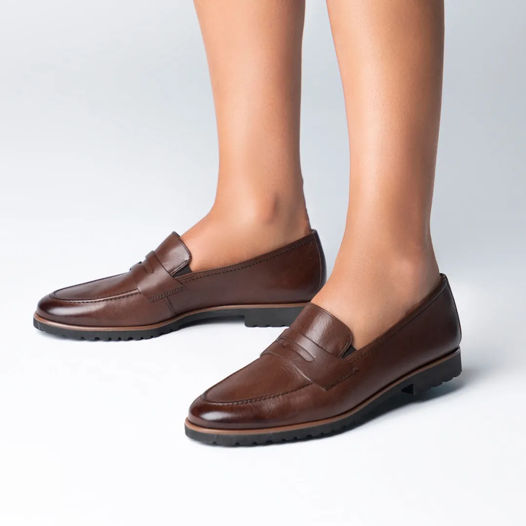 Paul Green SUPER SOFT Slipper Brown Clearance