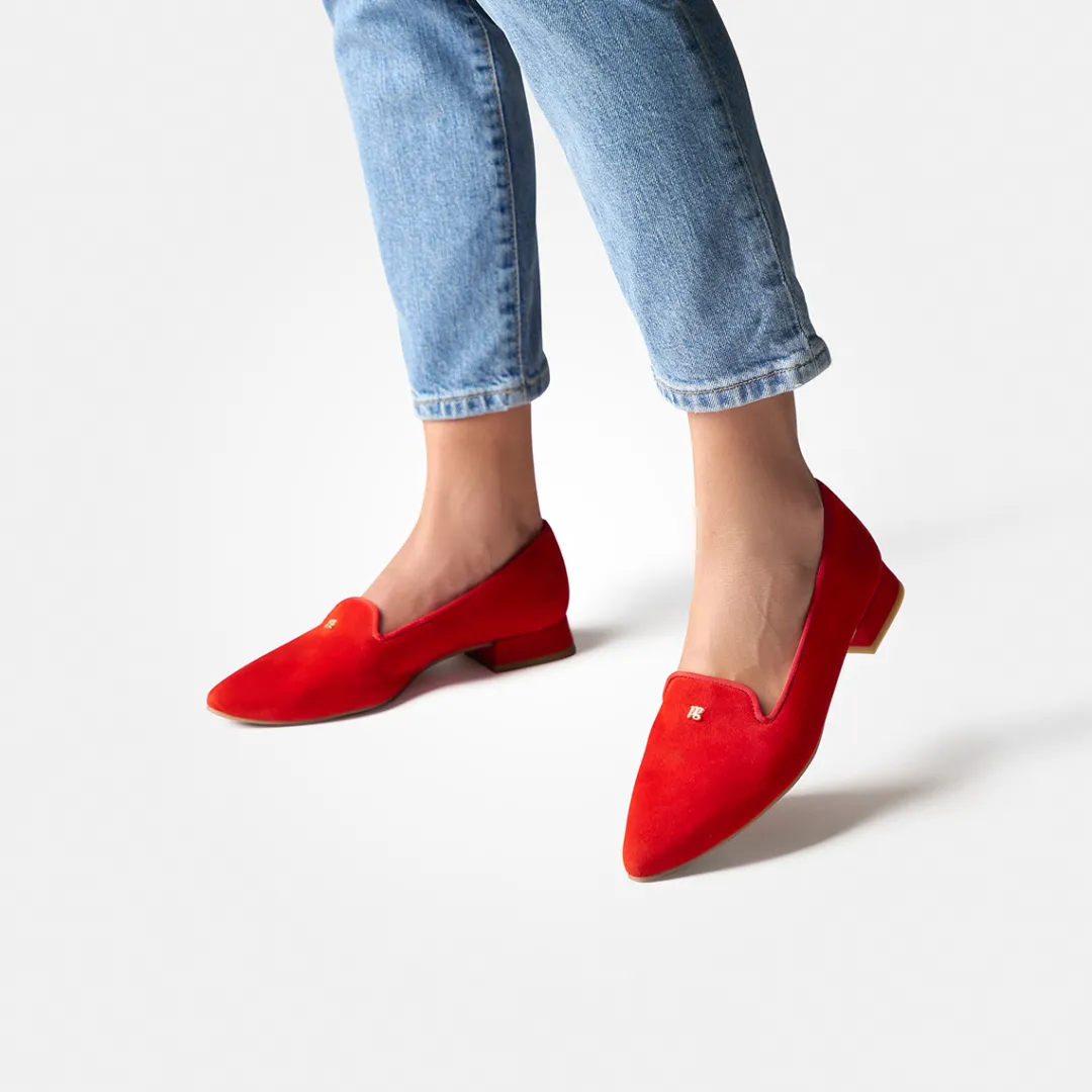 Paul Green SUPER SOFT slipper Red/ Salsa Discount