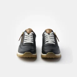 Paul Green SUPER SOFT sneaker with removable footbed Black Clearance