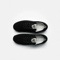 Paul Green SUPER SOFT sneaker with removable footbed Black Clearance