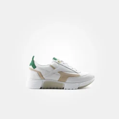 Paul Green SUPER SOFT sneaker with removable footbed White Hot