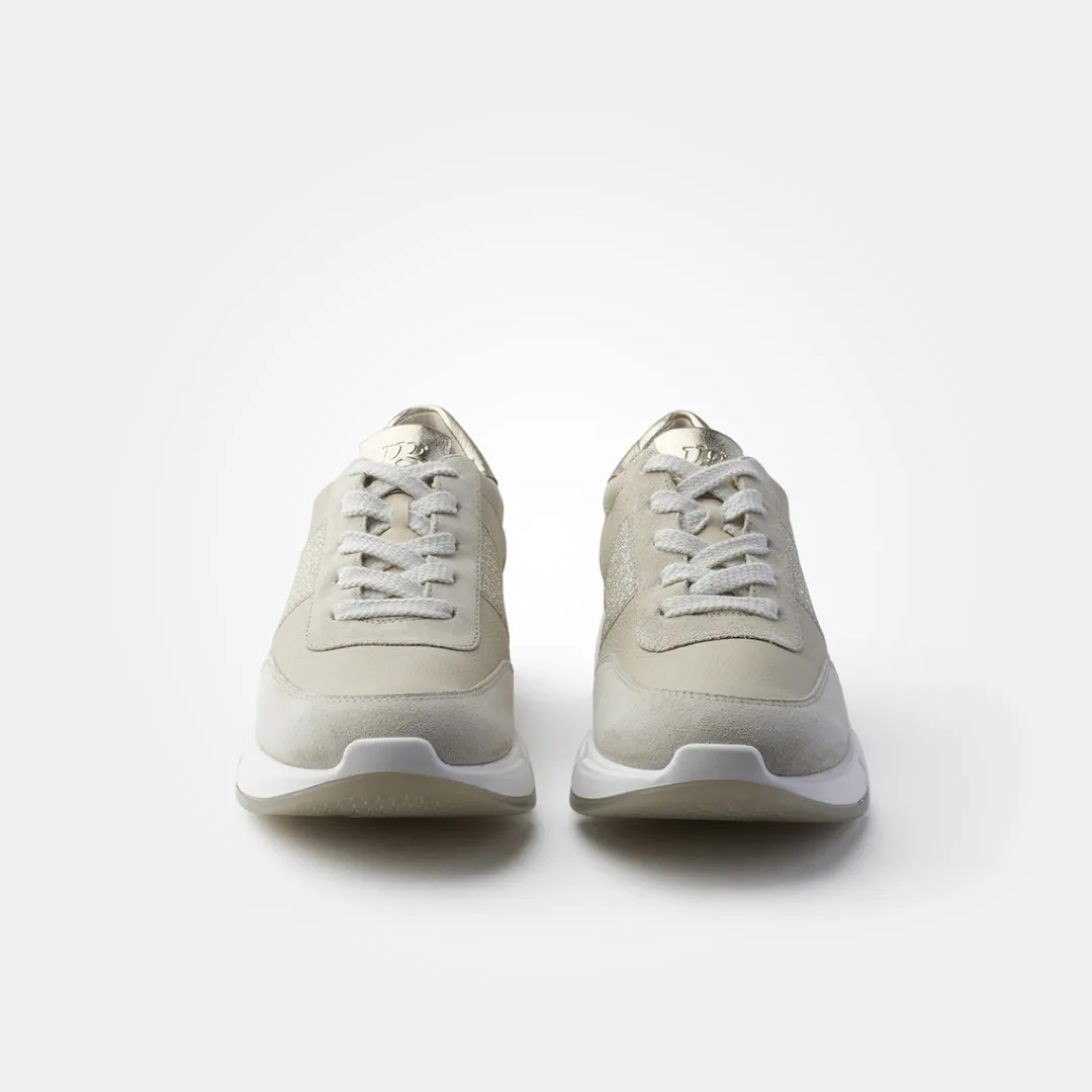 Paul Green SUPER SOFT sneaker with removable footbed Beige
