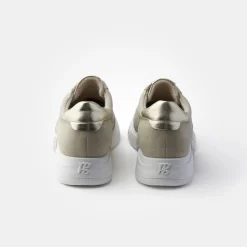 Paul Green SUPER SOFT sneaker with removable footbed Beige