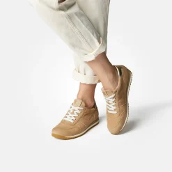 Paul Green SUPER SOFT sneaker with removable footbed Beige Clearance