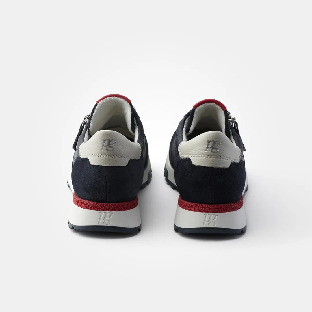 Paul Green SUPER SOFT sneaker with removable footbed Blue Clearance