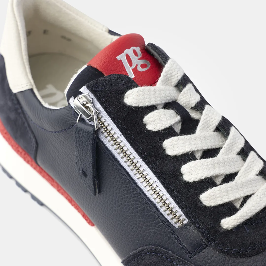 Paul Green SUPER SOFT sneaker with removable footbed Blue Clearance
